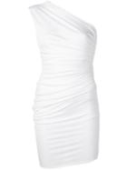Alexandre Vauthier Fitted One-shoulder Dress - White