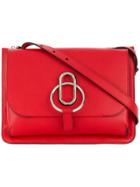 Stée Ring Buckle Crossbody Bag - Red