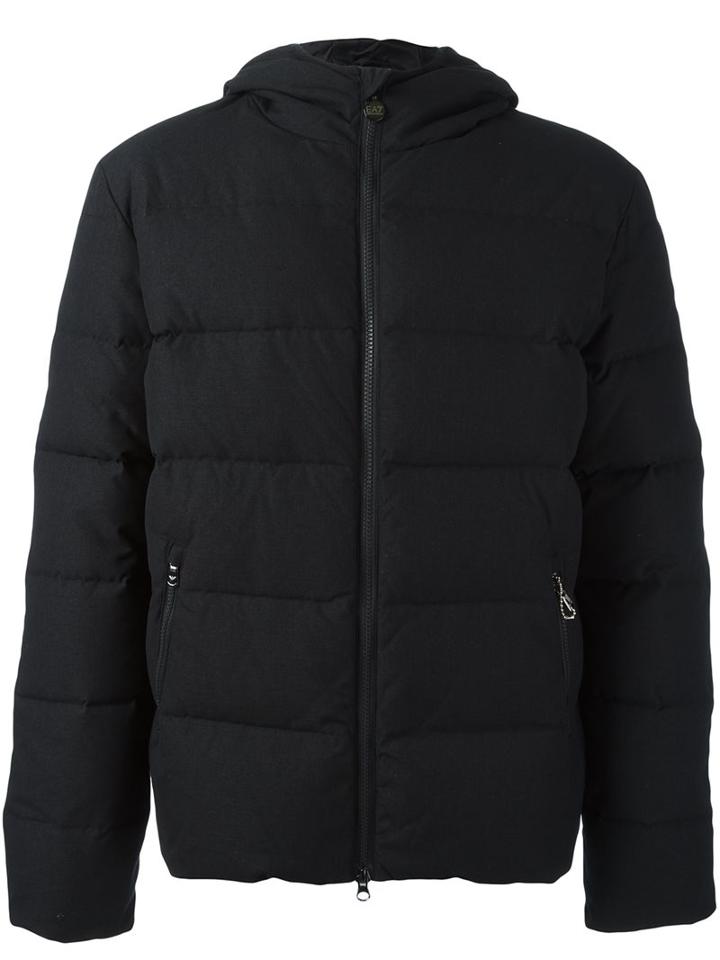 Ea7 Emporio Armani Hooded Padded Jacket