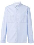 Joseph Chest Pocket Oxford Shirt, Men's, Size: 39, Blue, Cotton