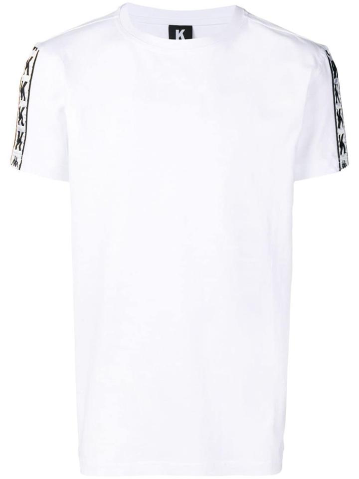 Kappa Kontroll Logo Tape Trim T-shirt - White