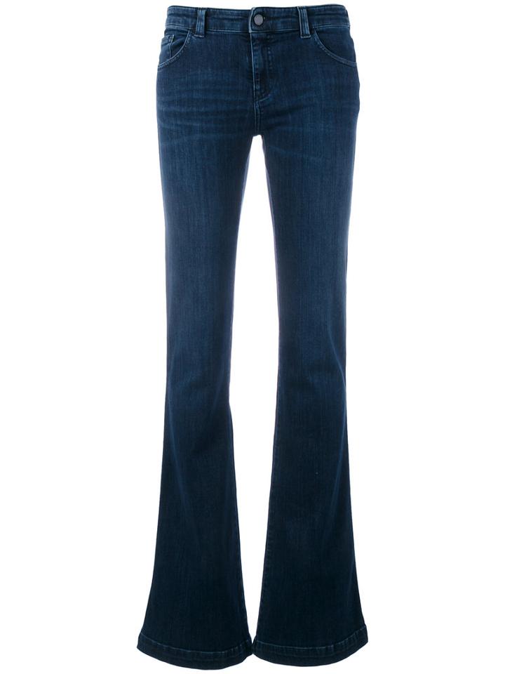 Armani Jeans - Flared Jeans - Women - Cotton/polyester/spandex/elastane - 28, Women's, Blue, Cotton/polyester/spandex/elastane