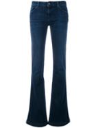 Armani Jeans - Flared Jeans - Women - Cotton/polyester/spandex/elastane - 28, Women's, Blue, Cotton/polyester/spandex/elastane