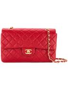Chanel Vintage Quilted Chain Bag - Red