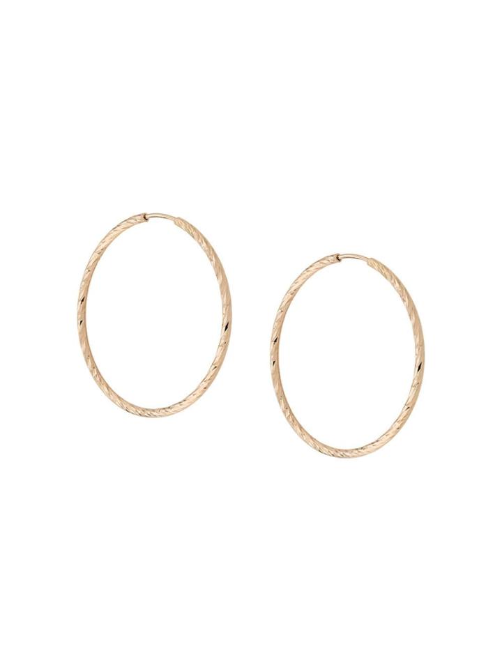Maria Black 14kt Yellow Gold Liv 35 Hoop Earrings