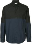 Iceberg Contrast Panel Shirt - Black
