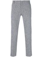 Entre Amis Houndstooth Trousers - Blue