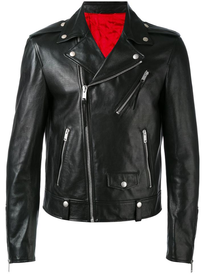 Alexander Mcqueen Biker Jacket - Black