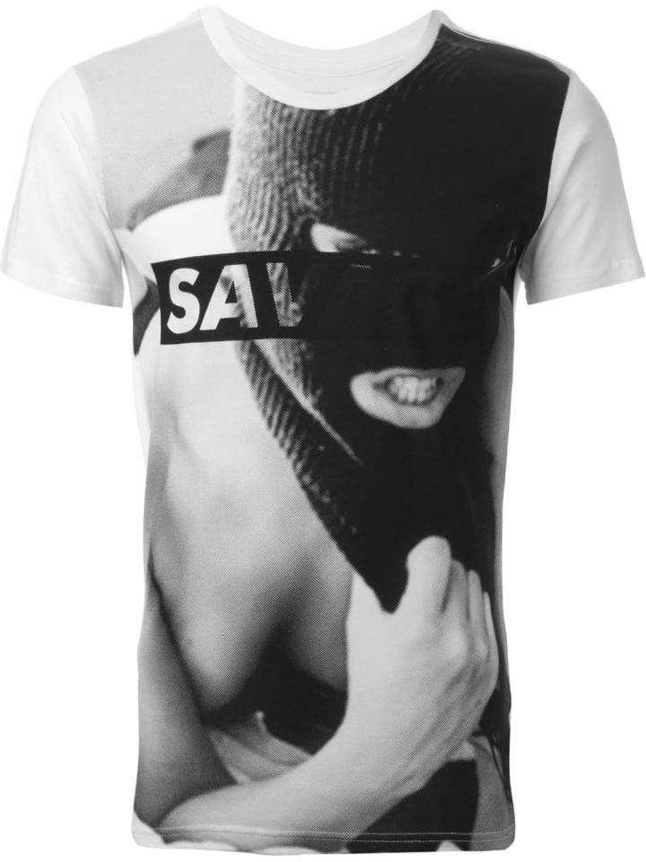 Eleven Paris 'savage M' Print T-shirt