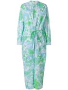 Ports 1961 Floral Print Jumpsuit - Blue