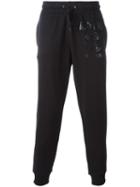 Moschino Logo Trackpants, Size: Xl, Black, Cotton
