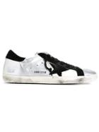 Golden Goose Deluxe Brand Super Star Sneakers, Men's, Size: 43, Grey, Leather/rubber