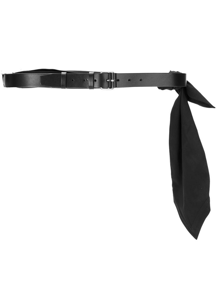 A.f.vandevorst Square Buckle Belt - Black