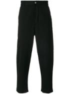 Ami Alexandre Mattiussi - Oversize Carrot Fit Trousers - Men - Cotton - L, Black, Cotton