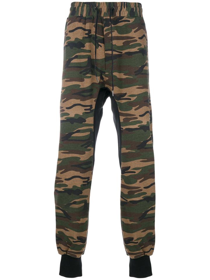 D.gnak Camouflage Print Track Pants - Multicolour