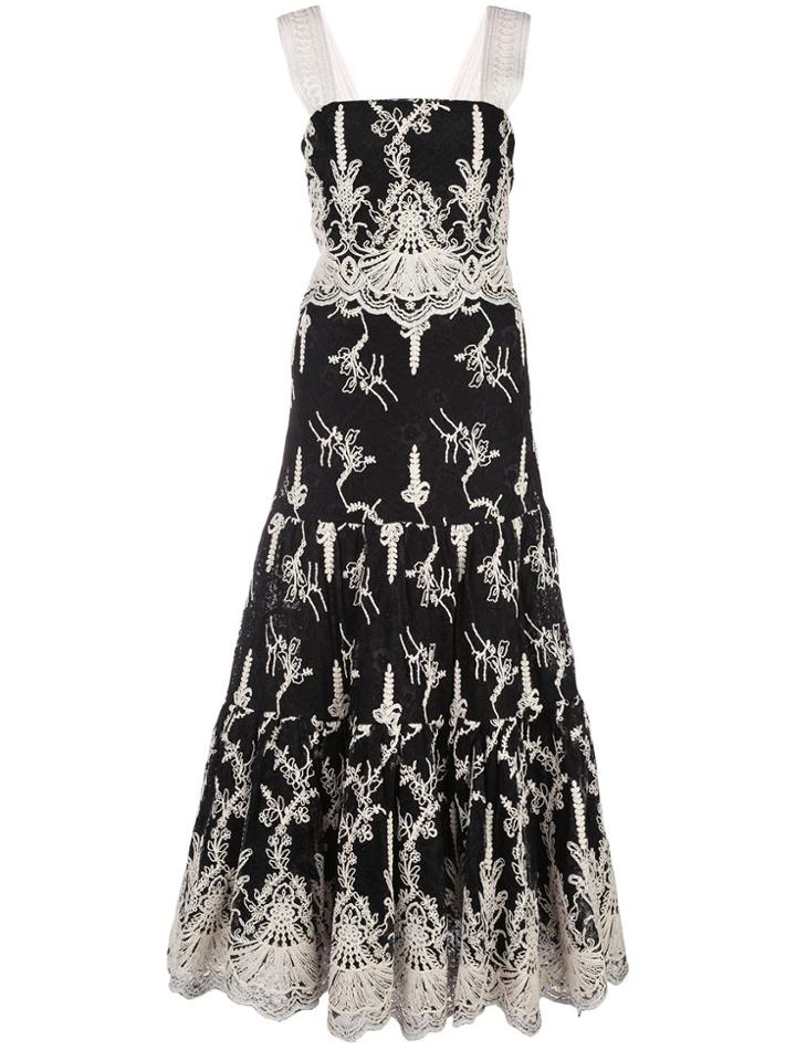 Alexis Karolina Flared Dress - Black
