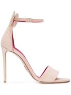 Oscar Tiye Stiletto Heel Sandals - Nude & Neutrals