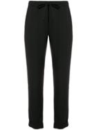 P.a.r.o.s.h. Drawstring Waist Track Pants - Black