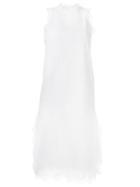 Iro Vicki Dress, Women's, Size: 40, White, Cotton/viscose