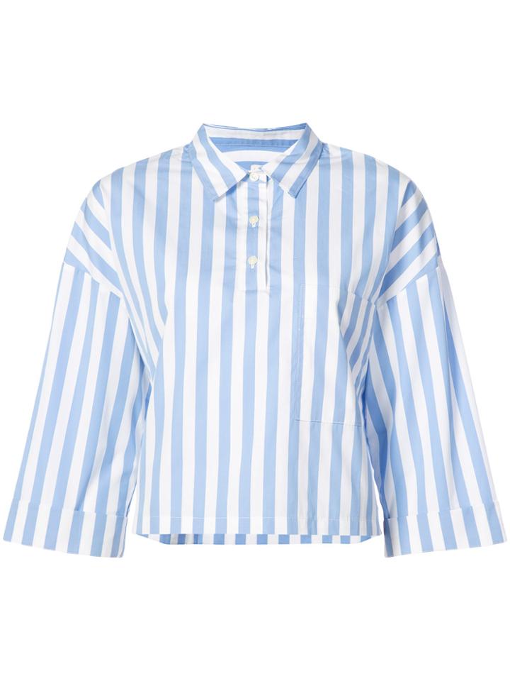 Kule Bold Stripe Top - Blue