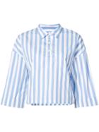Kule Bold Stripe Top - Blue