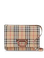 Burberry The Medium Vintage Check D-ring Bag - Brown