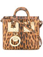 Sophie Hulme - Leopard Print Bag - Women - Calf Leather - One Size, Women's, Nude/neutrals, Calf Leather
