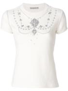 Ermanno Scervino Embellished Jumper - Nude & Neutrals