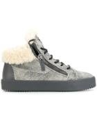 Giuseppe Zanotti Design Kriss Hi-top Sneakers - Grey