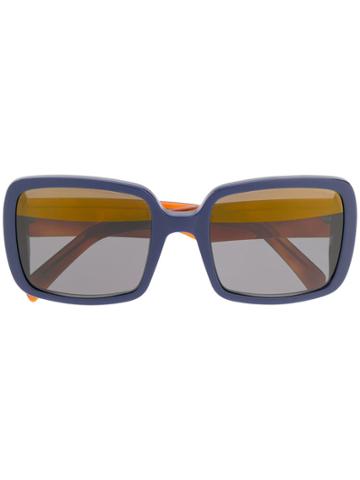 Marni Eyewear Oversized Sunglasses - Blue