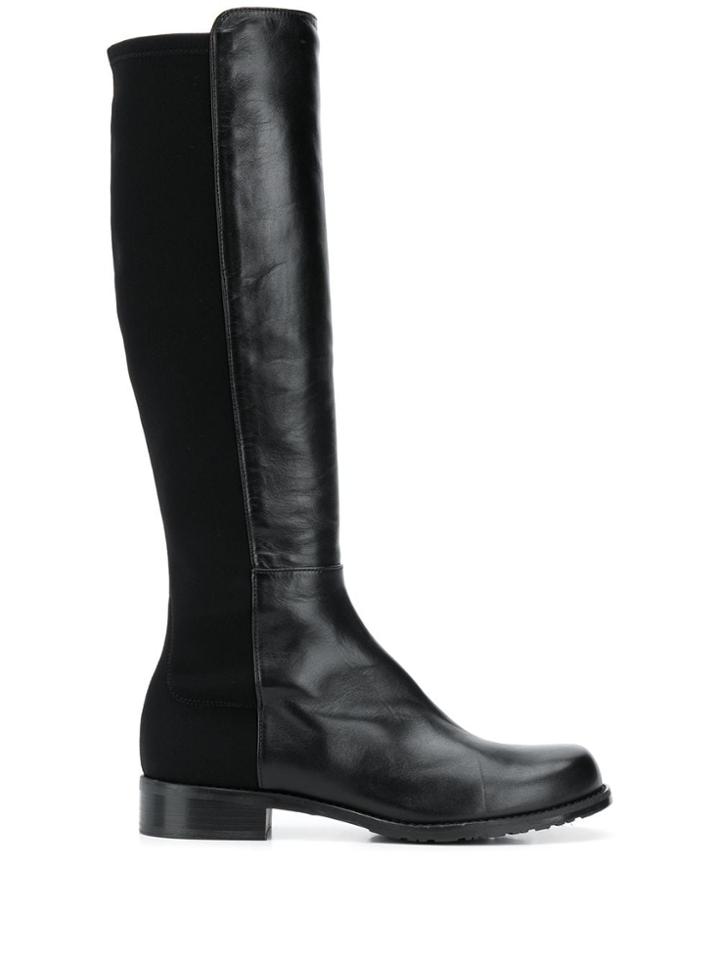 Stuart Weitzman Half-n-half Boots - Black
