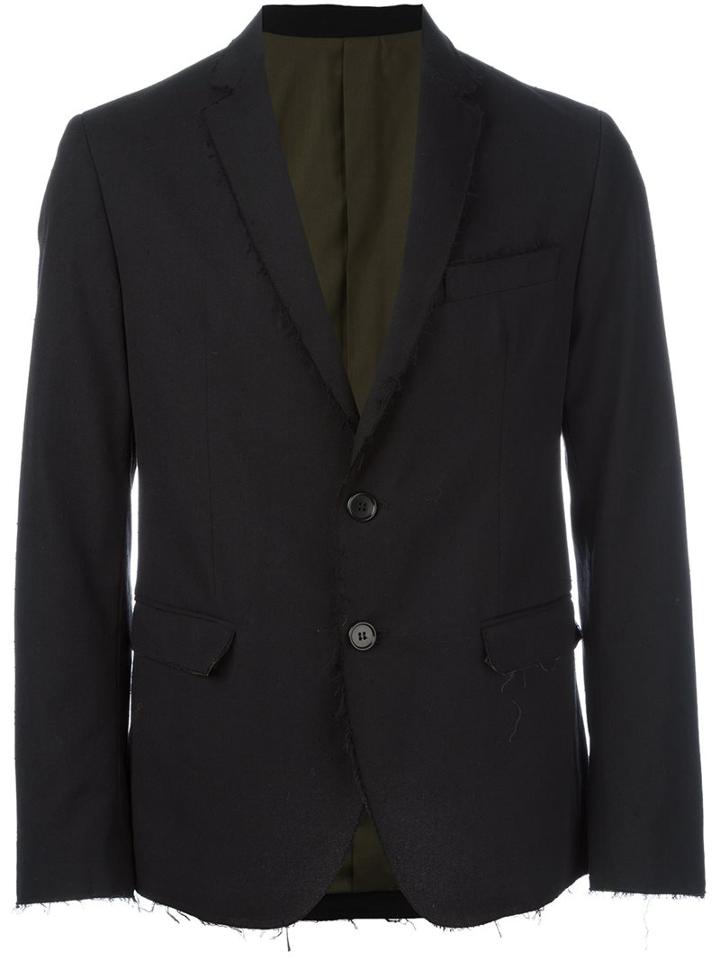 Msgm Frayed Blazer