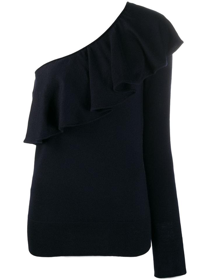 La Doublej Supreme One-shoulder Top - Blue
