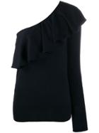 La Doublej Supreme One-shoulder Top - Blue