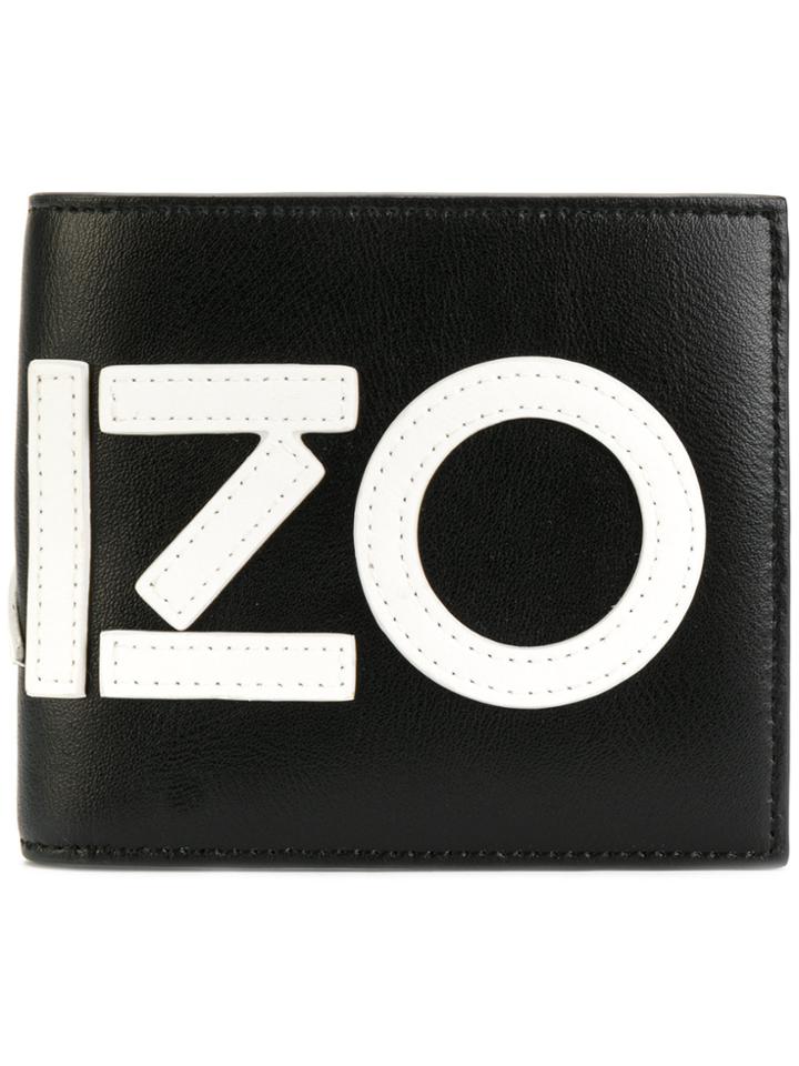 Kenzo Kenzo Appliquéd Wallet - Black