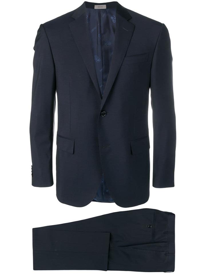 Corneliani Two Piece Formal Suit - Blue