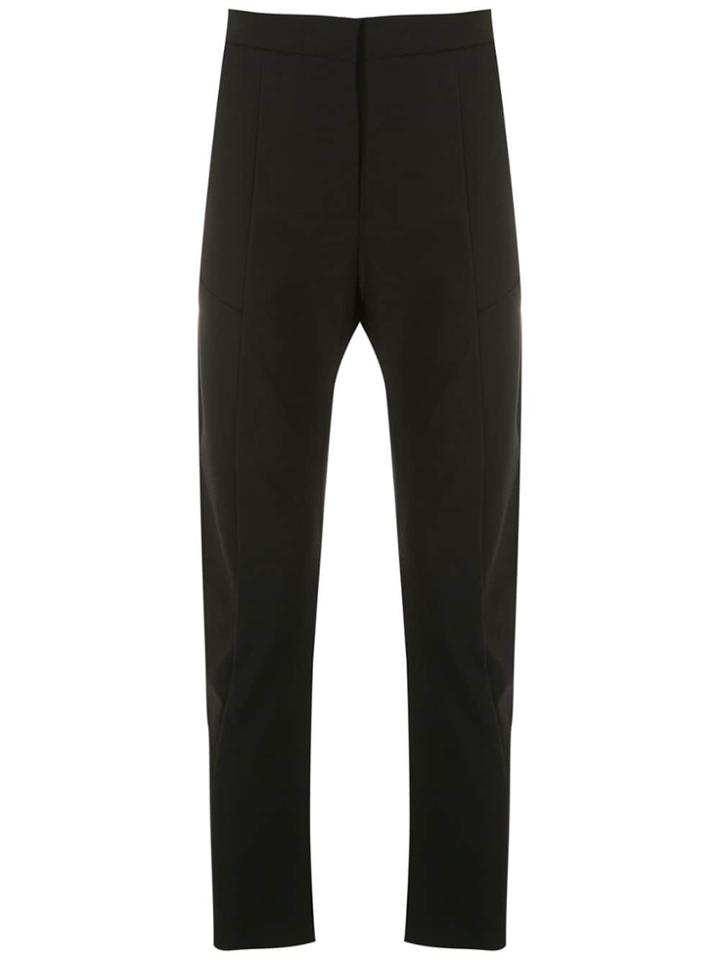 Egrey Panelled Trousers - Black