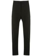 Egrey Panelled Trousers - Black