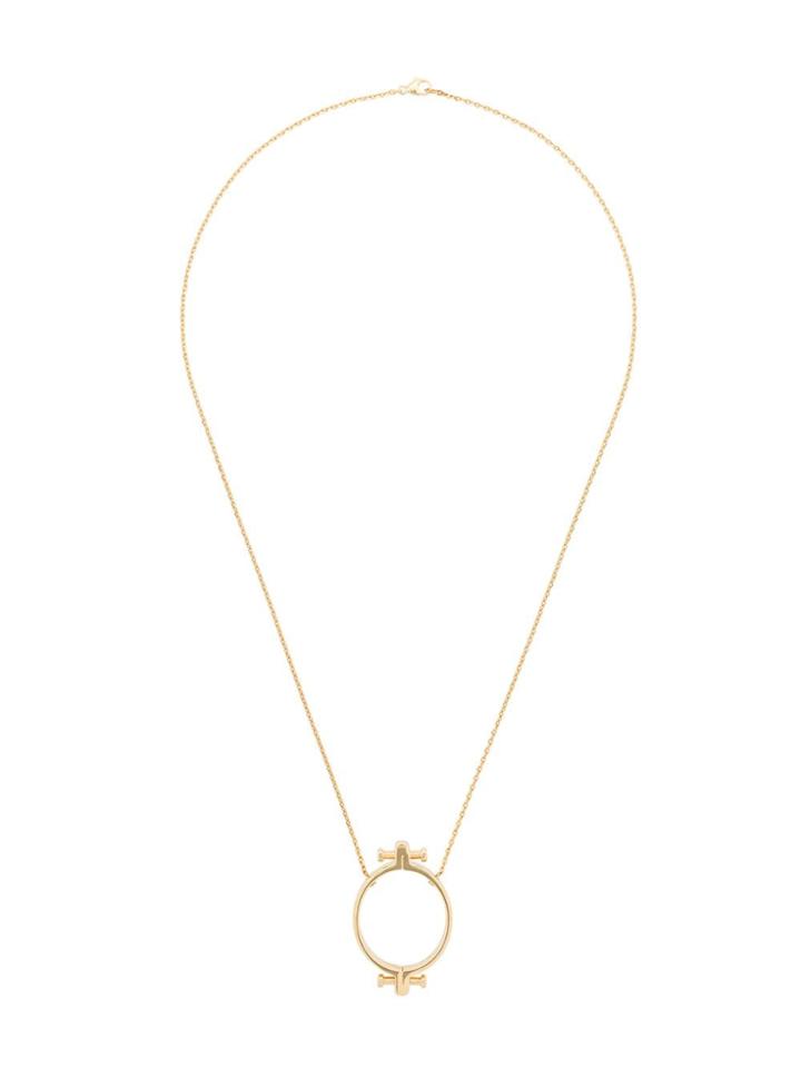 Annelise Michelson Alpha Pendant Necklace - Gold