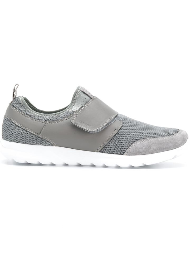 Geox Strap Detail Sneakers - Grey