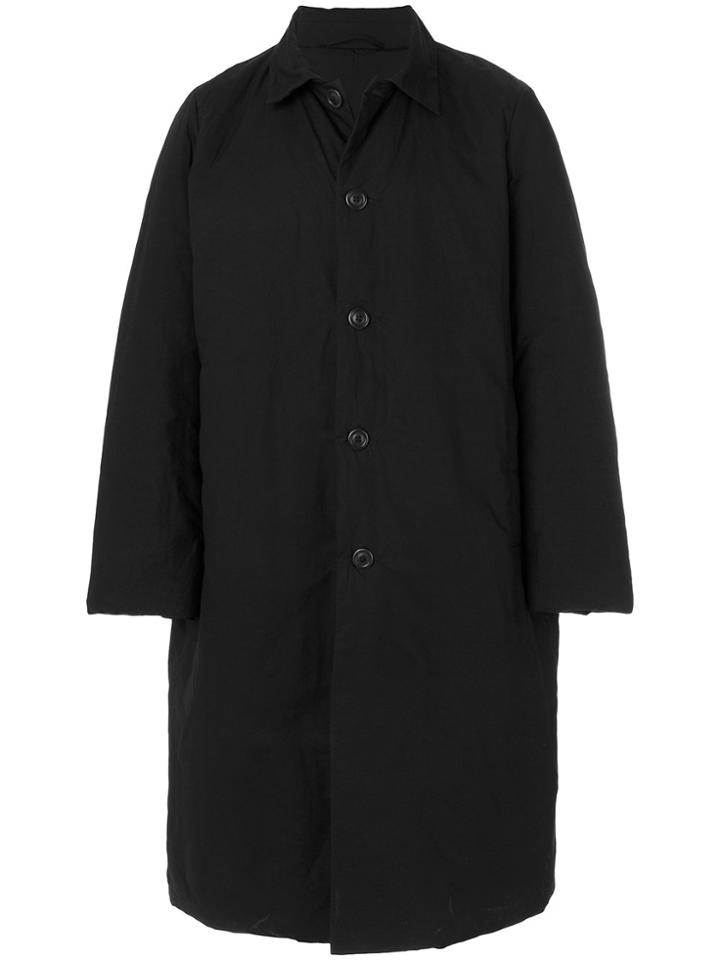 Casey Casey Waxed Coat - Black