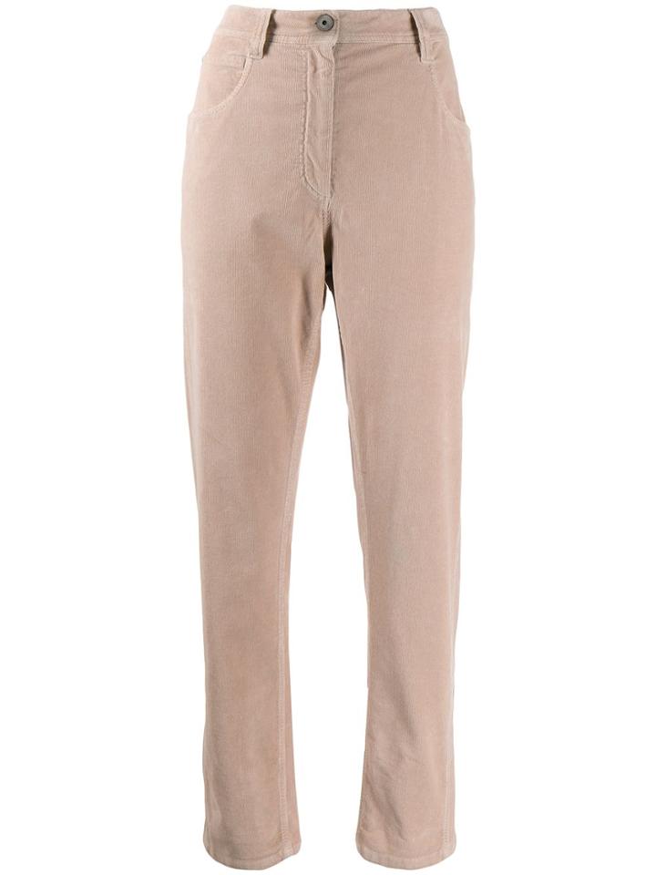 Brunello Cucinelli Classic Straight-leg Trousers - Neutrals