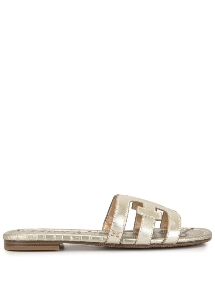 Sam Edelman Bay Slide Sandals - Silver