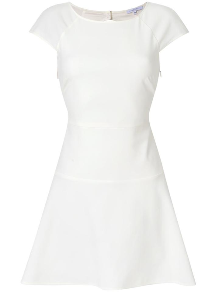 Patrizia Pepe Open Back Dress - White
