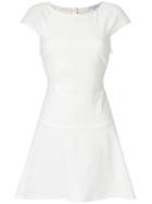Patrizia Pepe Open Back Dress - White