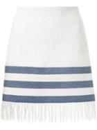 Christopher Esber Tailored Towel Tassel Mini Skirt