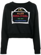 Sonia Rykiel Logo-print Sweatshirt - Black