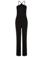Andrea Marques Side Pockets Jumpsuit - Black