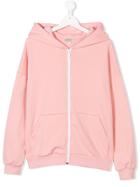 Kenzo Kids Teen Zipped Hoodie - Pink & Purple