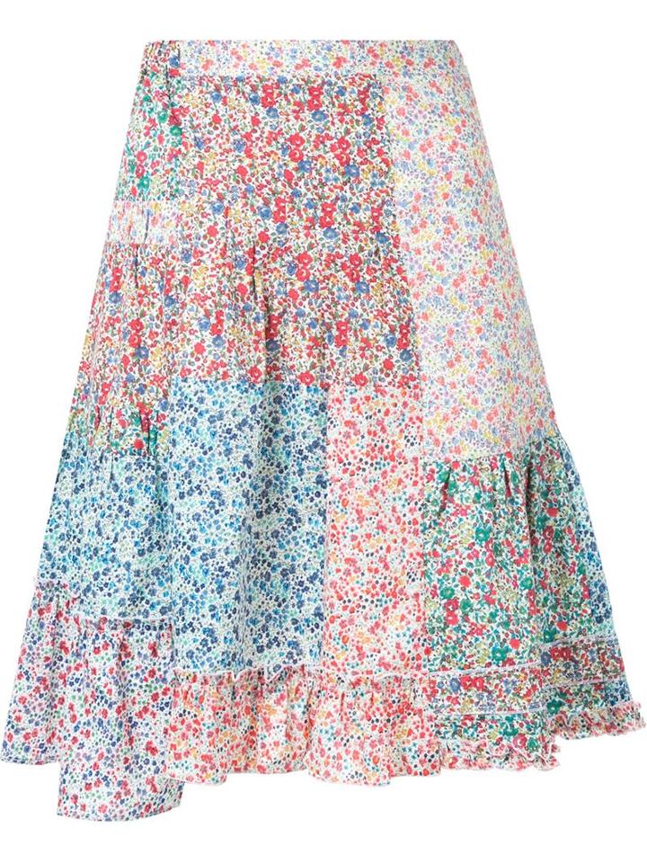 Anrealage 'liberty' Patchwork Skirt
